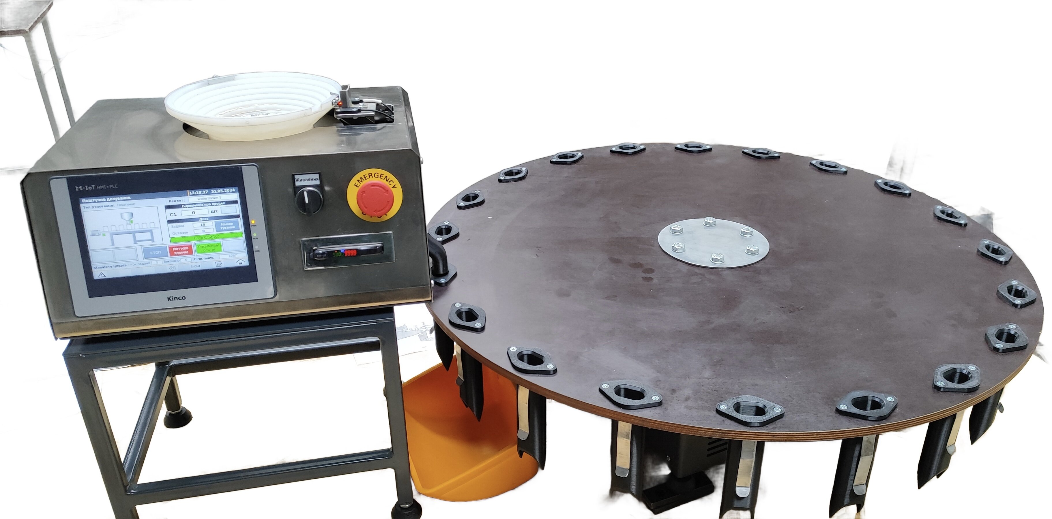 Semi-Automatic Machine for Dosing and Counting Seeds